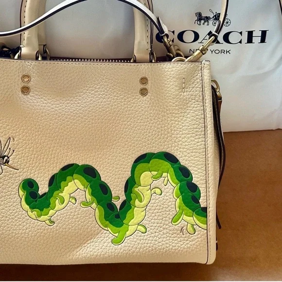 Coach/DisneyRogue 25 Lunar Year of the Dragon Limited Edition,collectible bag - Picture 2 of 12